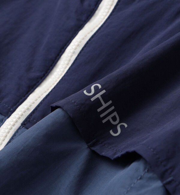 SHIPS KIDS「SHIPS KIDS:100～130cm /〈撥水〉ジップ パーカー」|アウトドア|