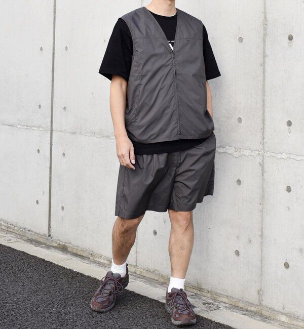 SHIPS any「SHIPS any:〈撥水加工〉DICROS スピンドル ゲーム ベスト(セットアップ対応)◇」|ダウンベスト・ベスト|