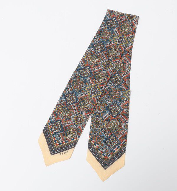 SHIPS「BLECK: コットン/リネン/シルク バンダナ スカーフ」|バンダナ・スカーフ|ナチュラル