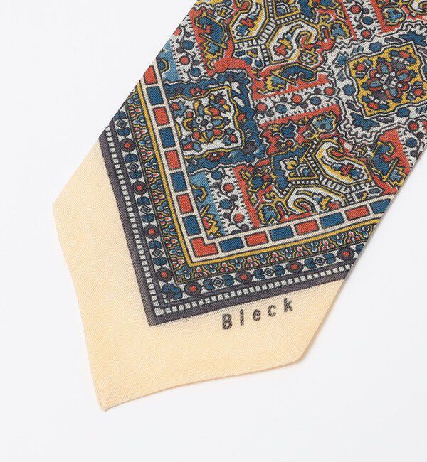 SHIPS「BLECK: コットン/リネン/シルク バンダナ スカーフ」|バンダナ・スカーフ|