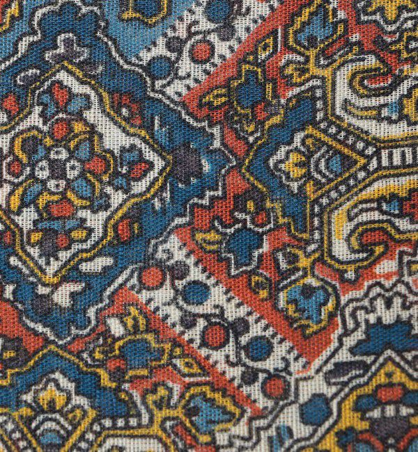 SHIPS「BLECK: コットン/リネン/シルク バンダナ スカーフ」|バンダナ・スカーフ|