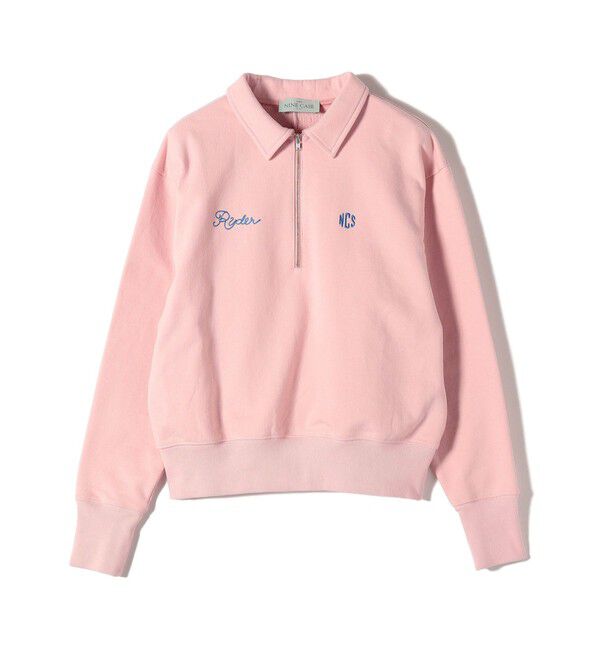 SHIPS for women「SHIPS NINE CASE:〈洗濯機可能〉ハーフ ジップ スウェット プルオーバー」|スウェット・ジャージ|