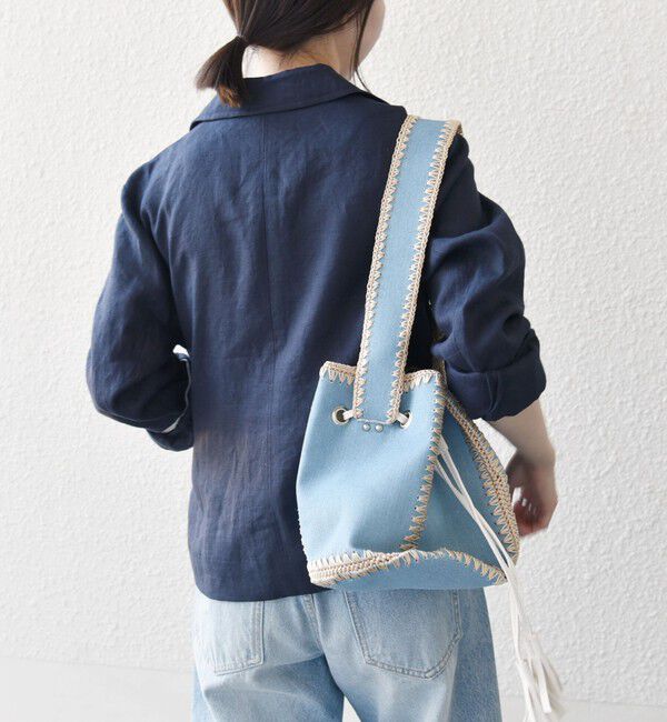 SHIPS any「SHIPS any:〈洗濯機可能〉ヨーロピアンフラックス リネン コンパクト テーラード ジャケット」|テーラードジャケット|