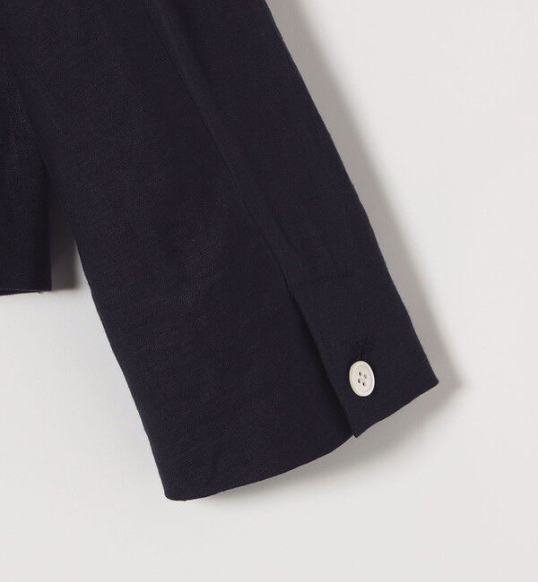 SHIPS any「SHIPS any:〈洗濯機可能〉ヨーロピアンフラックス リネン コンパクト テーラード ジャケット」|テーラードジャケット|