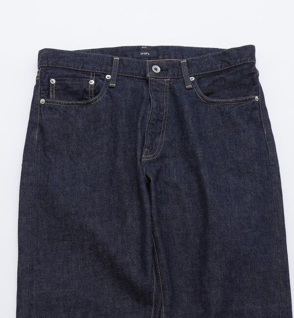 SHIPS「SHIPS: ベーシック 5ポケット ワンウォッシュ デニム パンツ」|デニム|
