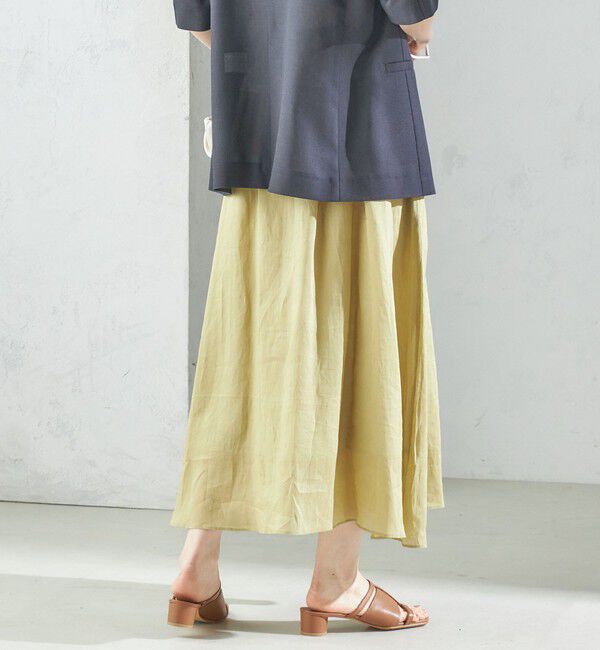 SHIPS for women「〈手洗い可能〉ラミー 4 ウエスト シャーリング スカート」|スカート|