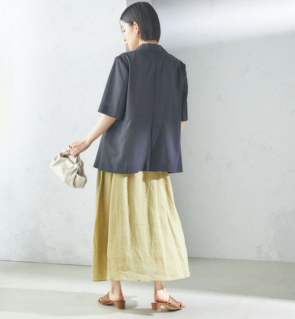 SHIPS for women「〈手洗い可能〉ラミー 4 ウエスト シャーリング スカート」|スカート|