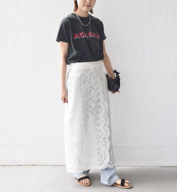 SHIPS for women「ACASAM:クルーネック TEE」|Tシャツ・カットソー|