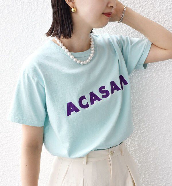 SHIPS for women「ACASAM:クルーネック TEE」|Tシャツ・カットソー|