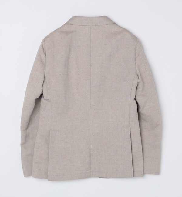 SHIPS「BREUER: リネン コットン オックスフォード ジャケット」|テーラードジャケット|