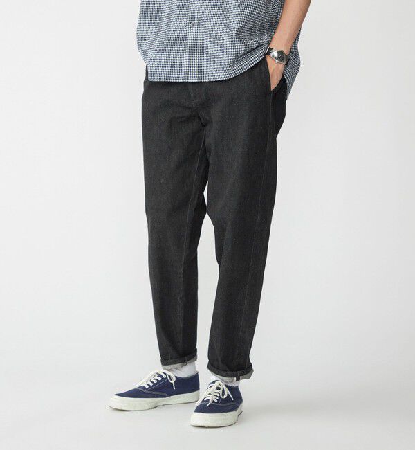 SHIPS「【WEB限定】SHIPS: ライト セルビッチ デニム イージー スラックス」|デニム|