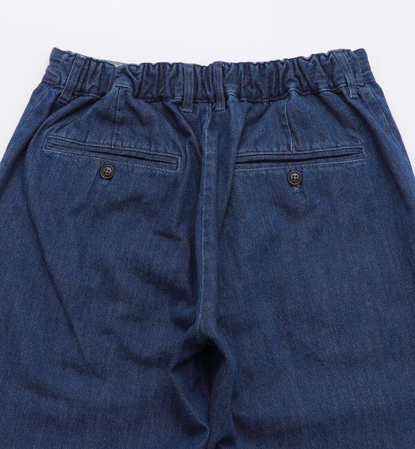 SHIPS「【WEB限定】SHIPS: ライト セルビッチ デニム イージー スラックス」|デニム|