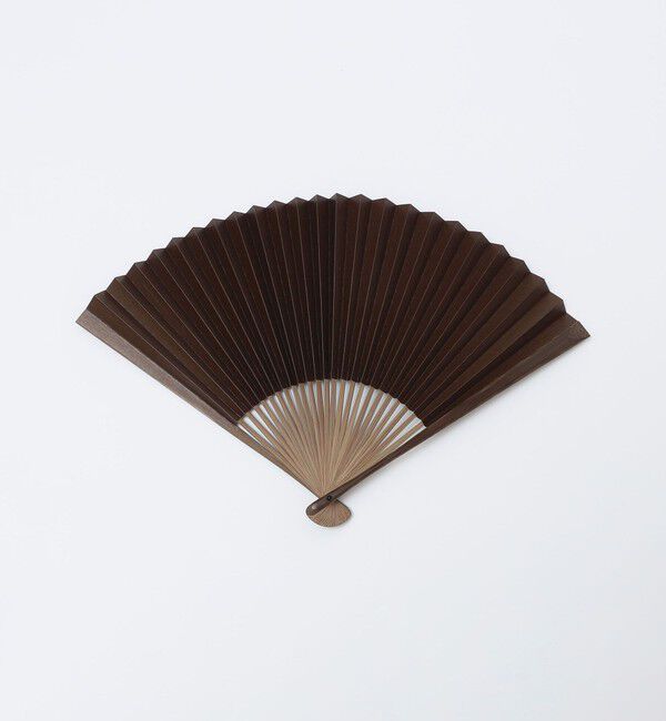 SHIPS「【SHIPS別注】宮脇賣扇庵: カラー ソリッド 扇子」|その他|ブラウン
