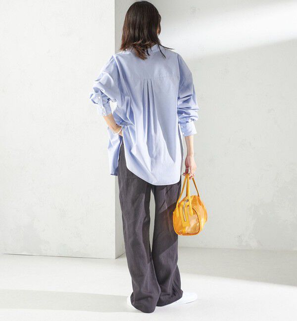 SHIPS for women「《予約》〈手洗い可能〉麻 コットン オールインワン」|オールインワン|