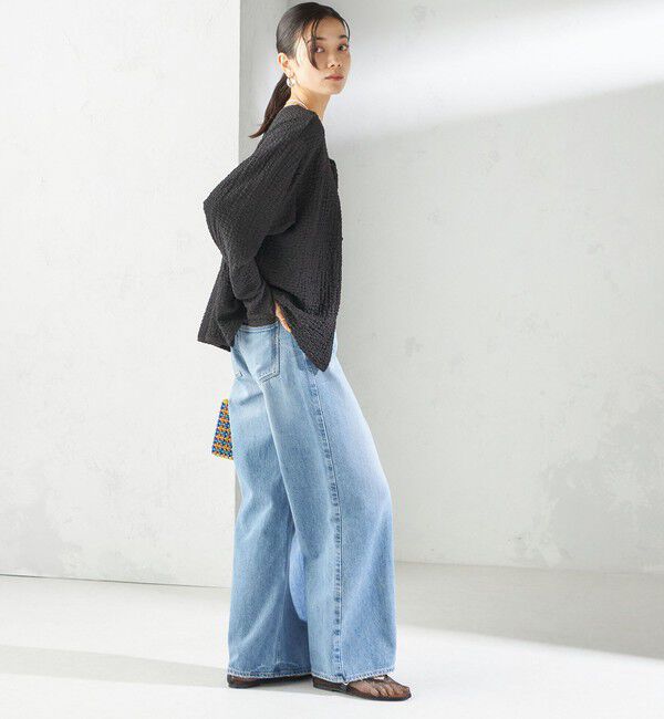 SHIPS for women「maroba:〈手洗い可能〉2WAY ラッシュ カーディガン」|その他|