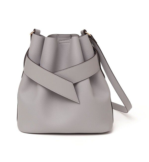 SHIPS any「SHIPS any: ベルト デザイン 巾着 ショルダー バッグ」|ショルダー・メッセンジャー|