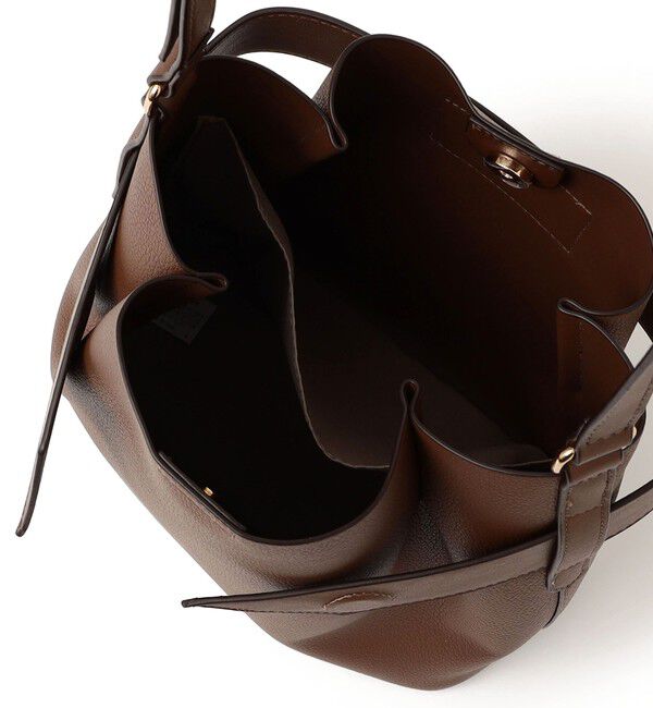 SHIPS any「SHIPS any: ベルト デザイン 巾着 ショルダー バッグ」|ショルダー・メッセンジャー|