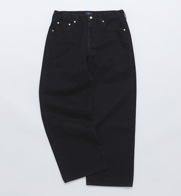 SHIPS「SHIPS: フロッキー ワイド デニム パンツ」|デニム|