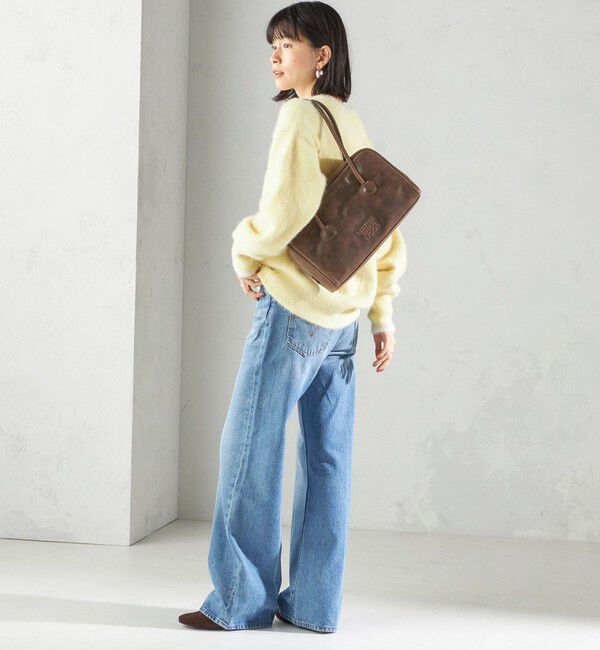 SHIPS for women「Levi&rsquo;s:RIBCAGE WIDE LEG」|デニム|