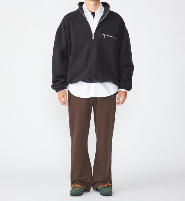 SHIPS「SHIPS: コットン ウール ワイド スウェット パンツ」|その他|