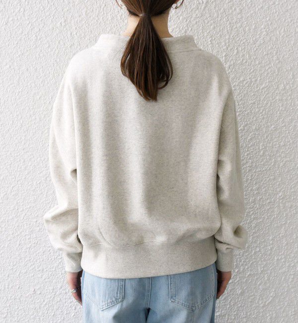 SHIPS any「SHIPS any:〈洗濯機可能〉USA コットン 裏起毛 ボトルネック プルオーバー」|スウェット・ジャージ|