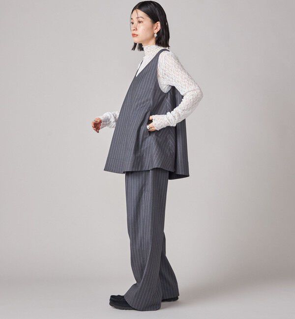 SHIPS for women「SHIPS NINE CASE:〈手洗い可能〉ストライプ チュニック」|チュニック|