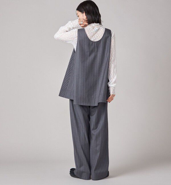 SHIPS for women「SHIPS NINE CASE:〈手洗い可能〉ストライプ チュニック」|チュニック|