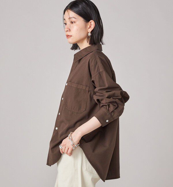 SHIPS for women「SHIPS NINE CASE:〈洗濯機可能〉ダイド シャツ」|シャツ・ブラウス|