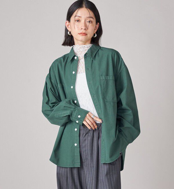 SHIPS for women「SHIPS NINE CASE:〈洗濯機可能〉ダイド シャツ」|シャツ・ブラウス|