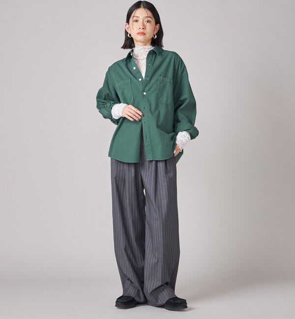 SHIPS for women「SHIPS NINE CASE:〈洗濯機可能〉ダイド シャツ」|シャツ・ブラウス|