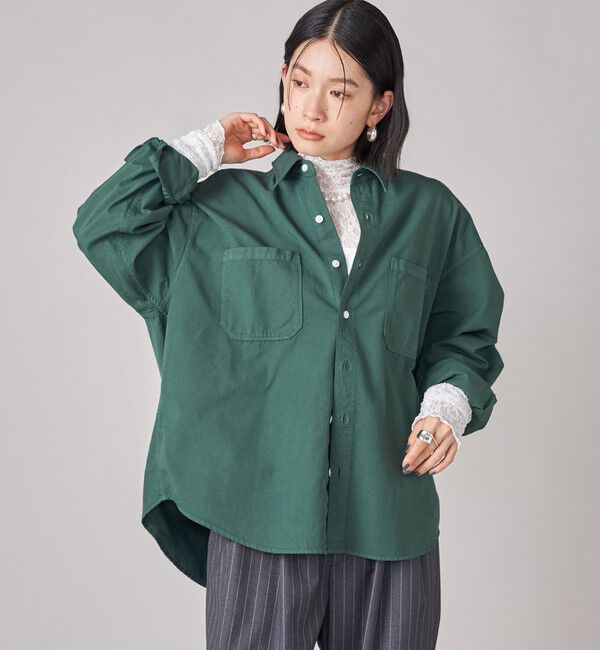 SHIPS for women「SHIPS NINE CASE:〈洗濯機可能〉ダイド シャツ」|シャツ・ブラウス|