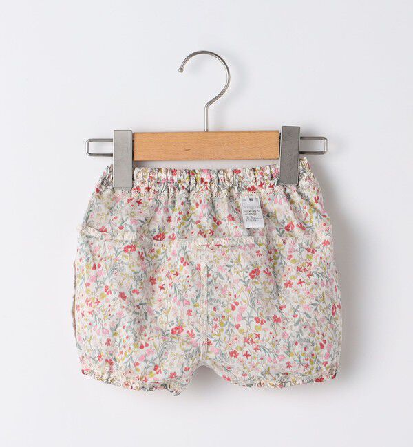 SHIPS KIDS「SHIPS KIDS:70～80cm / フラワー 長袖 セット ロンパース」|ロンパース|