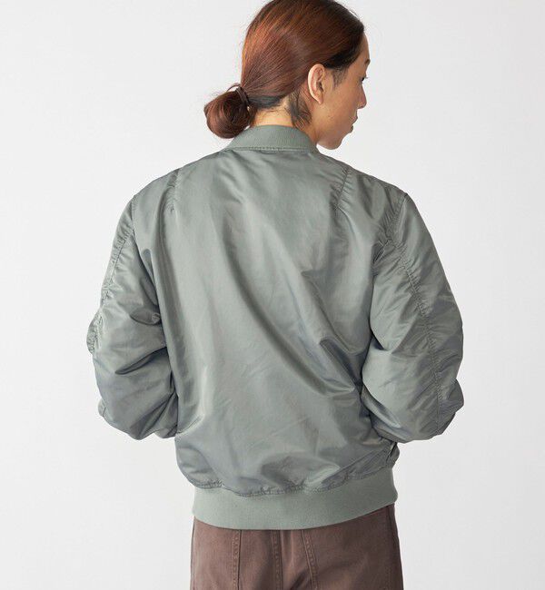 SHIPS「City Ambient Products: MA-1」|ブルゾン・スタジャン|