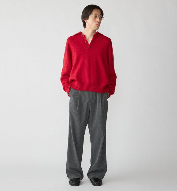 SHIPS「【City Ambient Products別注】tone: POLO SWEATER」|ニット・セーター|