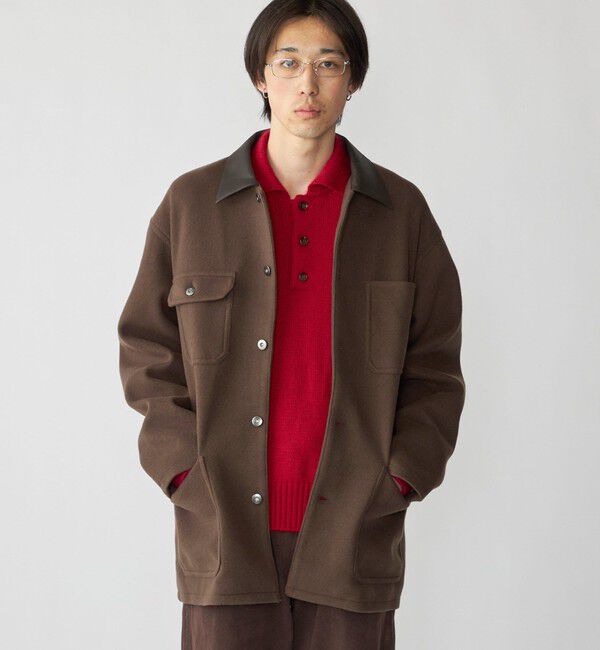 SHIPS「【City Ambient Products別注】tone: POLO SWEATER」|ニット・セーター|