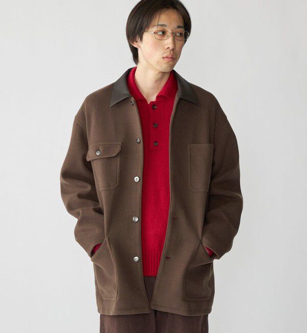 SHIPS「【City Ambient Products別注】tone: POLO SWEATER」|ニット・セーター|