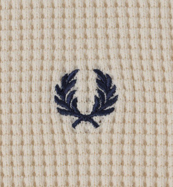 SHIPS「【SHIPS別注】FRED PERRY: シングル ティップ ワッフル ニット」|ニット・セーター|