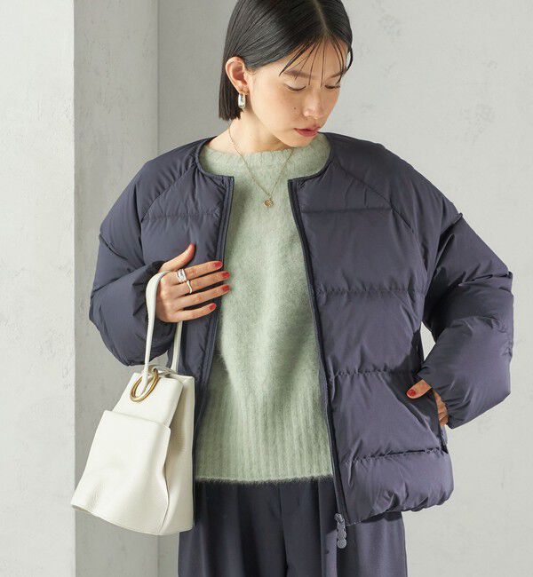 SHIPS for women「【SHIPS別注】PYRENEX:ARTNEY ショート」|ダウン|ネイビー