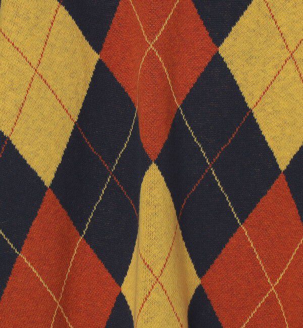 SHIPS「SHIPS: 12ゲージ アーガイル クルーネック ニット」|ニット・セーター|