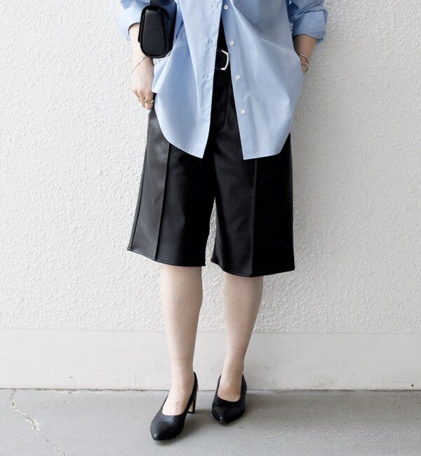 SHIPS any「SHIPS any: センター ピンタックライン ハーフパンツ」|その他|