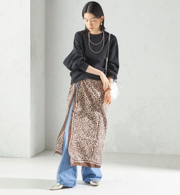 SHIPS for women「UHURU: レオパード / ロンドン ストール」|ストール|