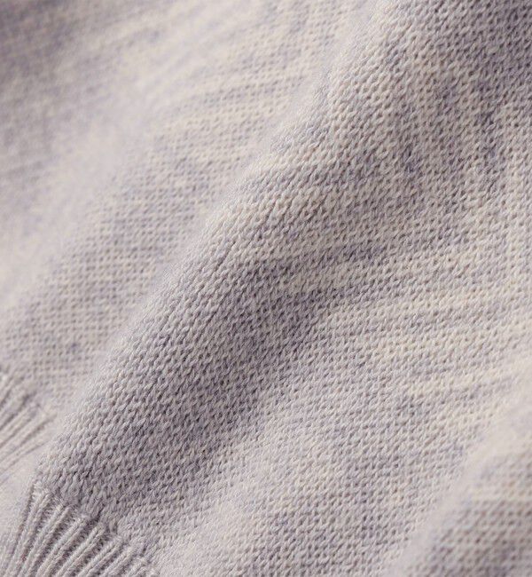 SHIPS any「SHIPS any:〈手洗い可能〉コットン カシミヤ スウェットライク ニット 25AW◇」|ニット・セーター|