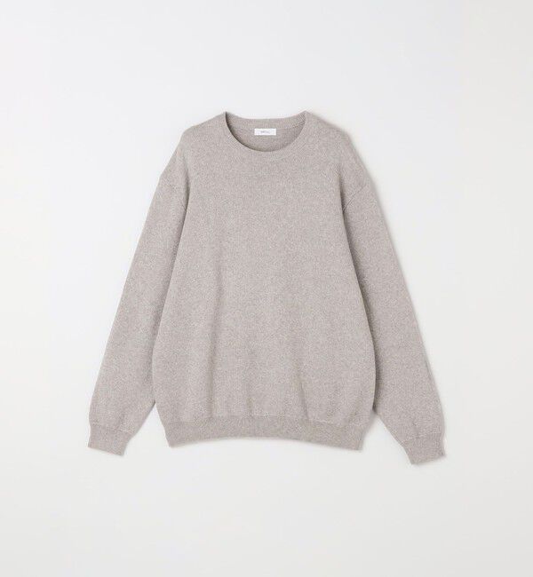 SHIPS any「SHIPS any:〈手洗い可能〉コットン カシミヤ スウェットライク ニット 25AW◇」|ニット・セーター|