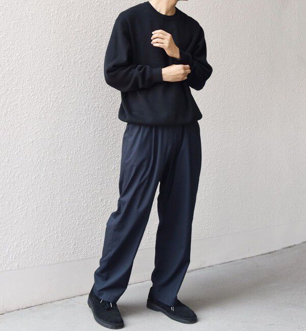 SHIPS any「SHIPS any:〈手洗い可能〉コットン カシミヤ スウェットライク ニット 25AW◇」|ニット・セーター|