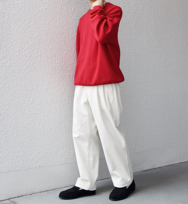 SHIPS any「SHIPS any:〈手洗い可能〉コットン カシミヤ スウェットライク ニット 25AW◇」|ニット・セーター|