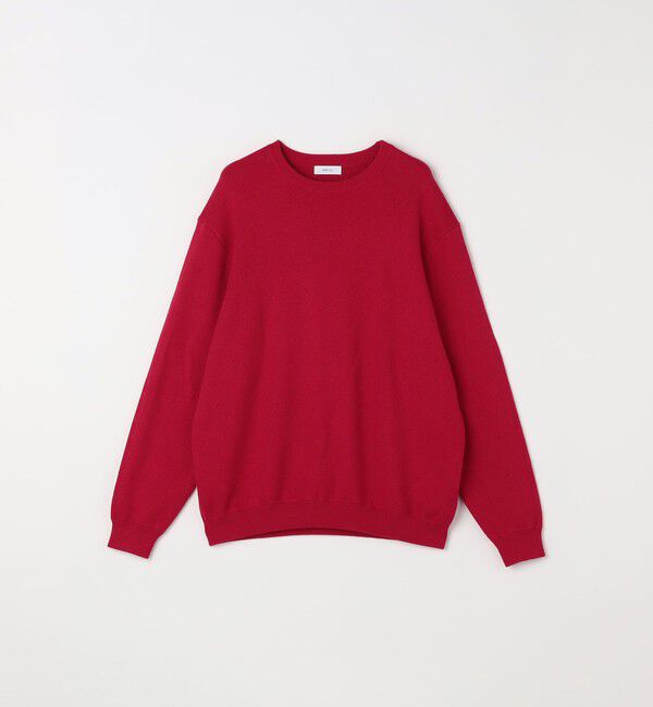 SHIPS any「SHIPS any:〈手洗い可能〉コットン カシミヤ スウェットライク ニット 25AW◇」|ニット・セーター|