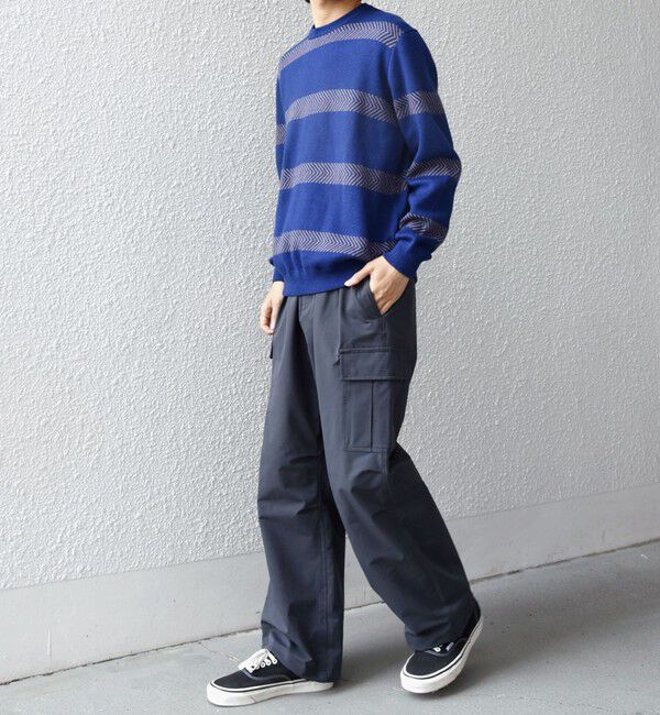 SHIPS any「SHIPS any:〈手洗い可能〉コットン カシミヤ スウェットライク ニット 25AW◇」|ニット・セーター|