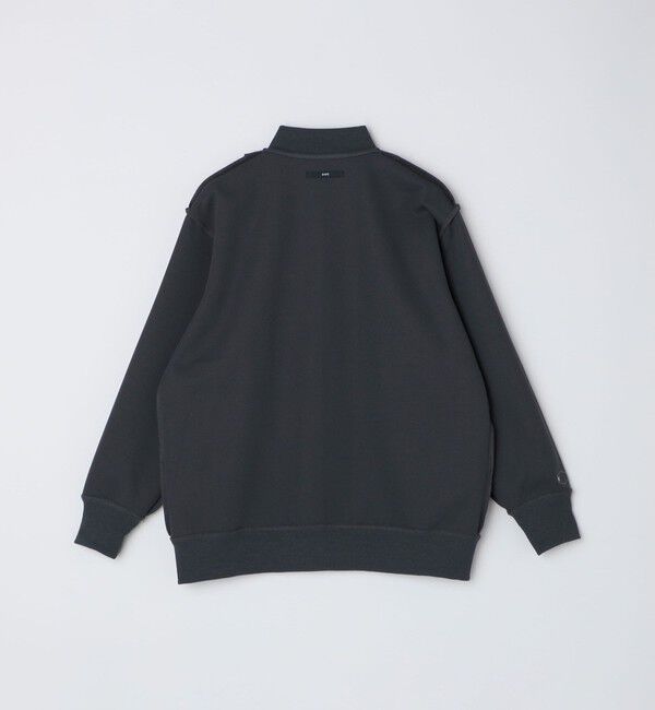 SHIPS「【WEB限定】SHIPS: ツイル ダンボール ニット MA-1 ブルゾンジャケット」|ミリタリージャケット|