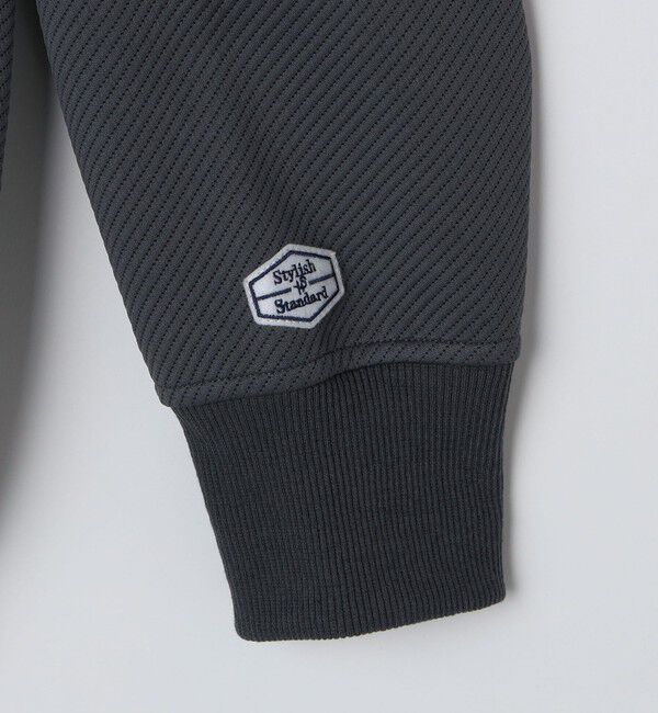 SHIPS「【WEB限定】SHIPS: ツイル ダンボール ニット MA-1 ブルゾンジャケット」|ミリタリージャケット|