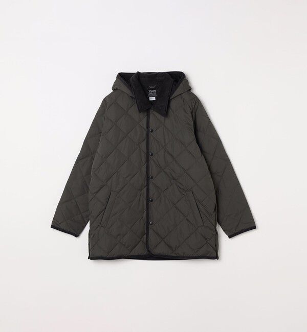 SHIPS any「【SHIPS any別注】TAION:〈手洗い可能〉ダイヤキルト ダウン ハーフコート 25AW◇」|ダウン|